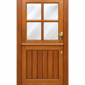 Mahogany Traditional Semi Glazed /T&G Door
